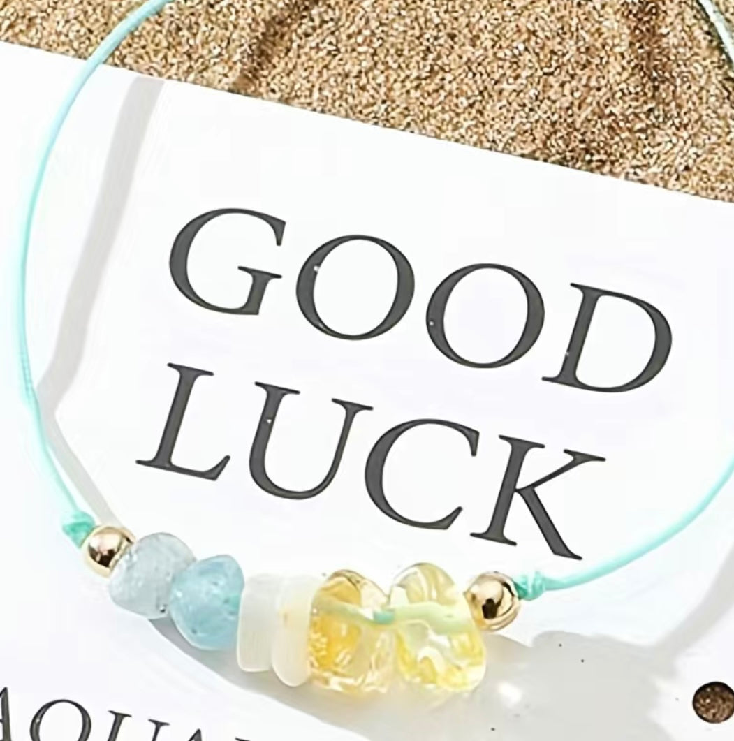 Good Fortune, Good Luck, and Love Bracelets